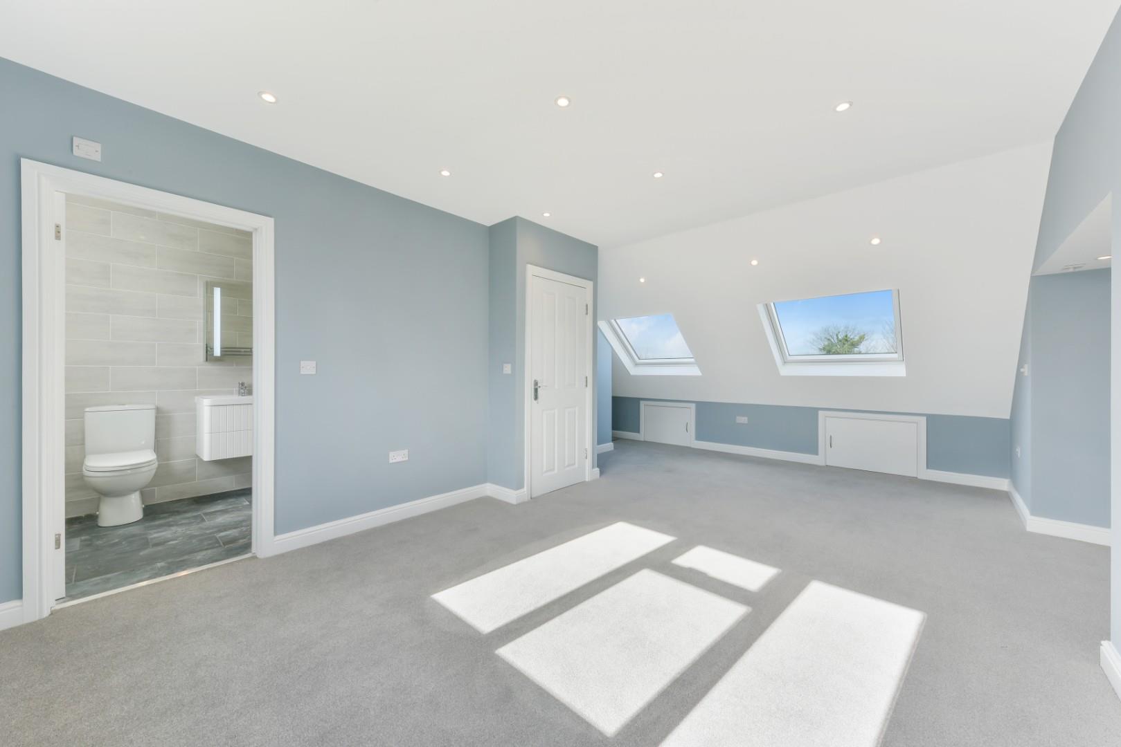 Empty white room cleaned by a handyman